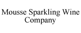 MOUSSE SPARKLING WINE COMPANY trademark