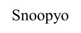 SNOOPYO trademark