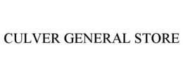 CULVER GENERAL STORE trademark