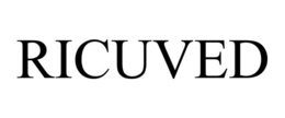 RICUVED trademark