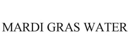 MARDI GRAS WATER trademark