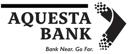 AQUESTA BANK BANK NEAR. GO FAR. trademark