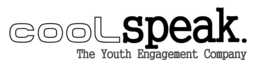 COOLSPEAK. THE YOUTH ENGAGEMENT COMPANY trademark