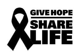 GIVE HOPE SHARE LIFE trademark