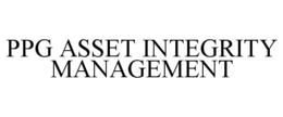 PPG ASSET INTEGRITY MANAGEMENT trademark