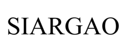 SIARGAO trademark