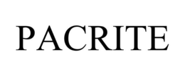 PACRITE trademark