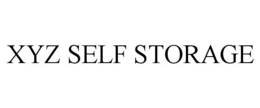 XYZ SELF STORAGE trademark