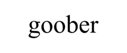 GOOBER trademark
