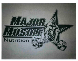 MAJOR MUSCLE NUTRITION trademark