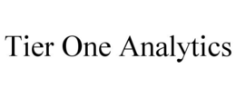 TIER ONE ANALYTICS trademark