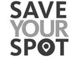 SAVE YOUR SPOT trademark