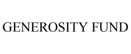 GENEROSITY FUND trademark