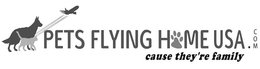 PETS FLYING HOME USA .COM CAUSE THEY'REFAMILY trademark