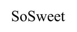 SOSWEET trademark