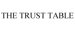 THE TRUST TABLE trademark