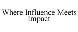WHERE INFLUENCE MEETS IMPACT trademark