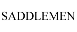 SADDLEMEN trademark