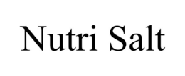 NUTRI SALT trademark