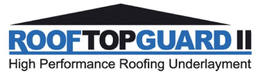 ROOFTOPGUARD II HIGH PERFORMANCE ROOFING UNDERLAYMENT trademark