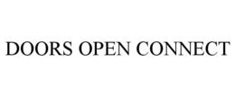 DOORS OPEN CONNECT trademark
