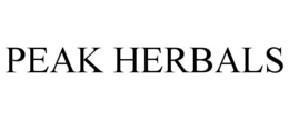 PEAK HERBALS trademark