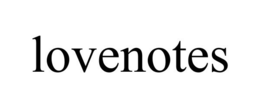 LOVENOTES trademark