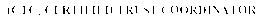 (CTC) CERTIFIED TRUST COORDINATOR trademark