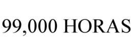 99,000 HORAS trademark