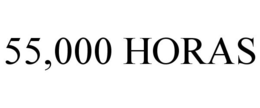 55,000 HORAS trademark