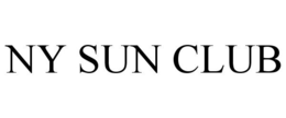 NY SUN CLUB trademark