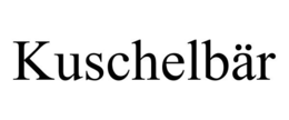 KUSCHELBÄR trademark