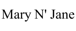 MARY N' JANE trademark