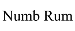 NUMB RUM trademark