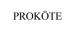 PROKÖTE trademark
