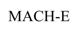 MACH-E trademark