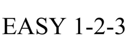 EASY 1-2-3 trademark