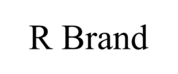 R BRAND trademark