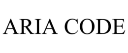 ARIA CODE trademark