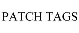 PATCH TAGS trademark