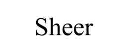 SHEER trademark