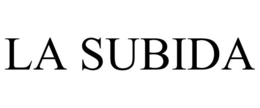 LA SUBIDA trademark