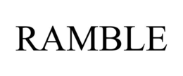 RAMBLE trademark