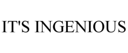 IT'S INGENIOUS trademark