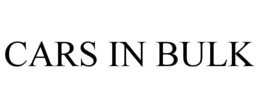 CARS IN BULK trademark