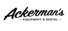 ACKERMAN'S - EQUIPMENT & RENTAL - trademark