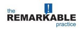 THE REMARKABLE PRACTICE ! trademark
