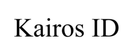 KAIROS ID trademark