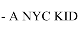 - A NYC KID trademark