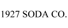 1927 SODA CO. trademark